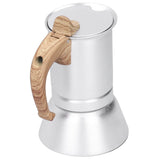 150ml Coffee Maker Moka Pot Stainless Steel Coffee Pot Induction Cooker Use Home Supplies - Extra Image