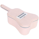 11Pcs/Set Vegetable Cutter Drain Basket Food Shredder Grater Kitchen Cutting UtensilsDusty Pink