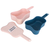 11Pcs/Set Vegetable Cutter Drain Basket Food Shredder Grater Kitchen Cutting UtensilsDusty Pink - Rear View