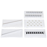11Pcs/Set Vegetable Cutter Drain Basket Food Shredder Grater Kitchen Cutting UtensilsDusty Pink - Extra Image
