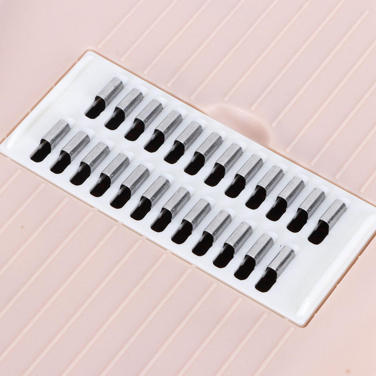 11Pcs/Set Vegetable Cutter Drain Basket Food Shredder Grater Kitchen Cutting UtensilsDusty Pink