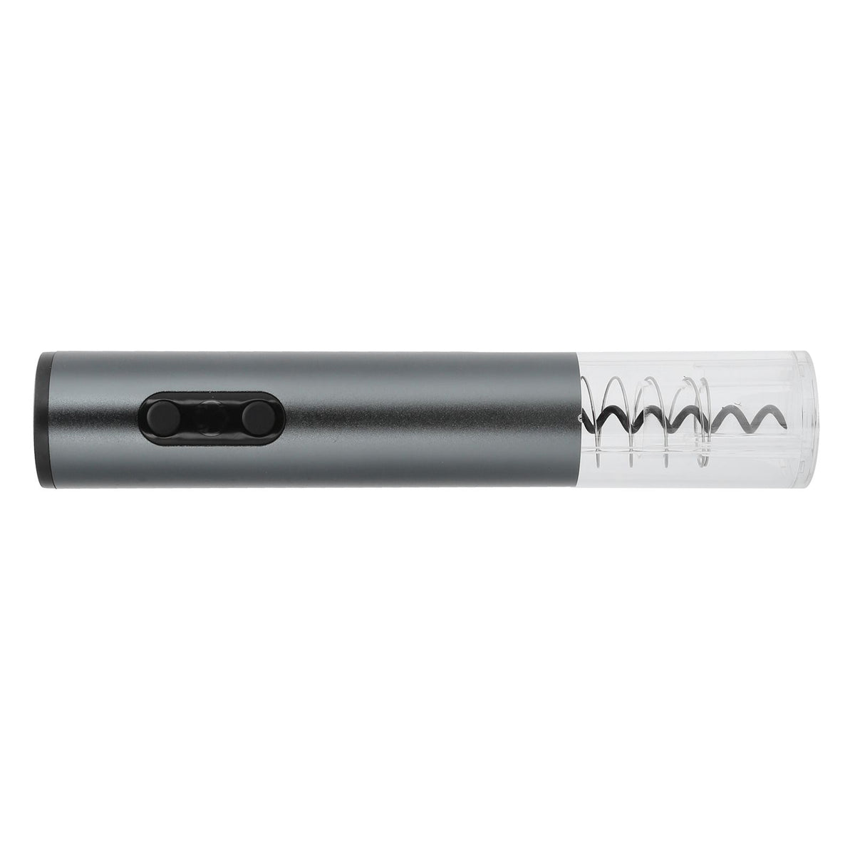 Electric Wine Bottle Opener Automatic Corkscrew W/Foil Cutter Pourer Vacuum StopperSilver Gray