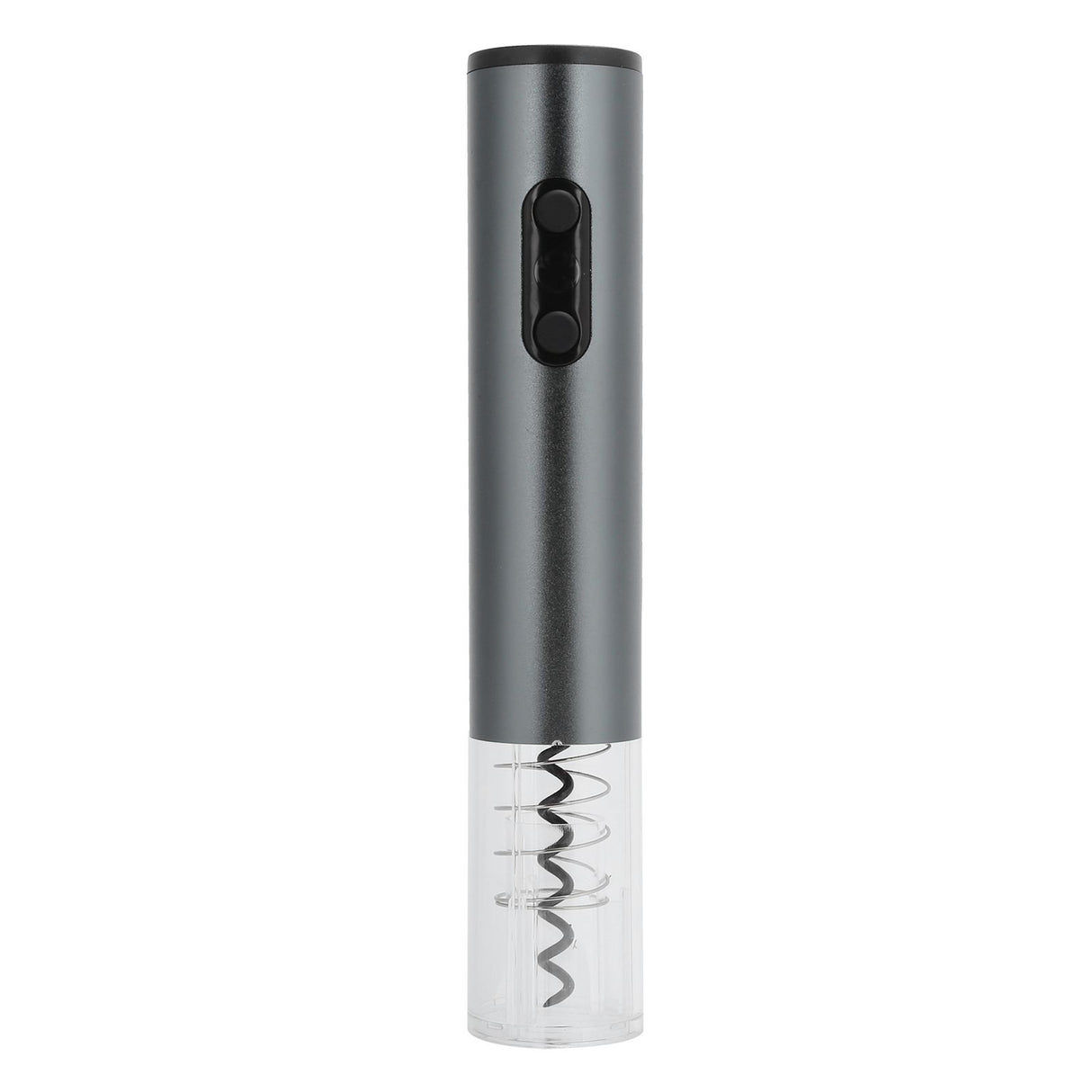Electric Wine Bottle Opener Automatic Corkscrew W/Foil Cutter Pourer Vacuum StopperSilver Gray