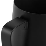 600ml Coffee Cup Mug Multi Purpose 304 Stainless Steel Milk Frothing Pitcher Black - Extra Image