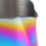 350ml Coffee Pitcher Latte Art Making Cup Colorful Milk Frothing Pitcher with Scale