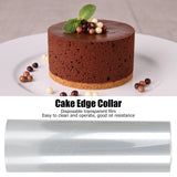 0.1mm Thickness 15cmx10m Disposable Mousse Film Cake Edge Collar Kitchen Baking Accessories - Extra Image