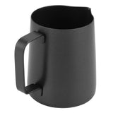 Coffee Art Pitcher Latte Milk Frothing Cup Pitcher Coffee Making Tool Supplies Without Scale - Rear View