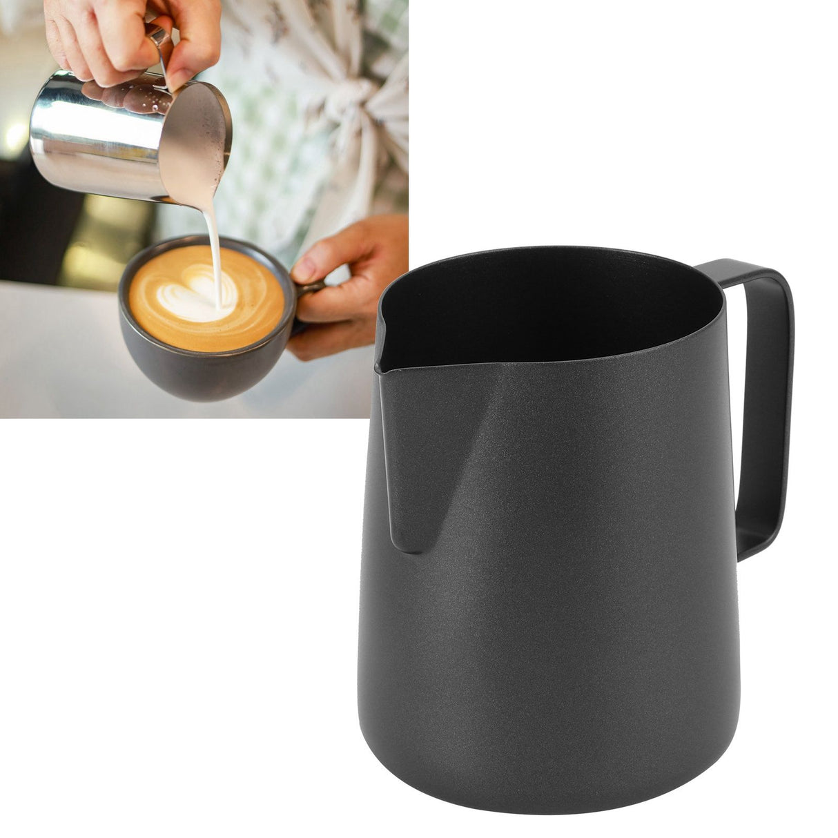 Coffee Art Pitcher Latte Milk Frothing Cup Pitcher Coffee Making Tool Supplies Without Scale