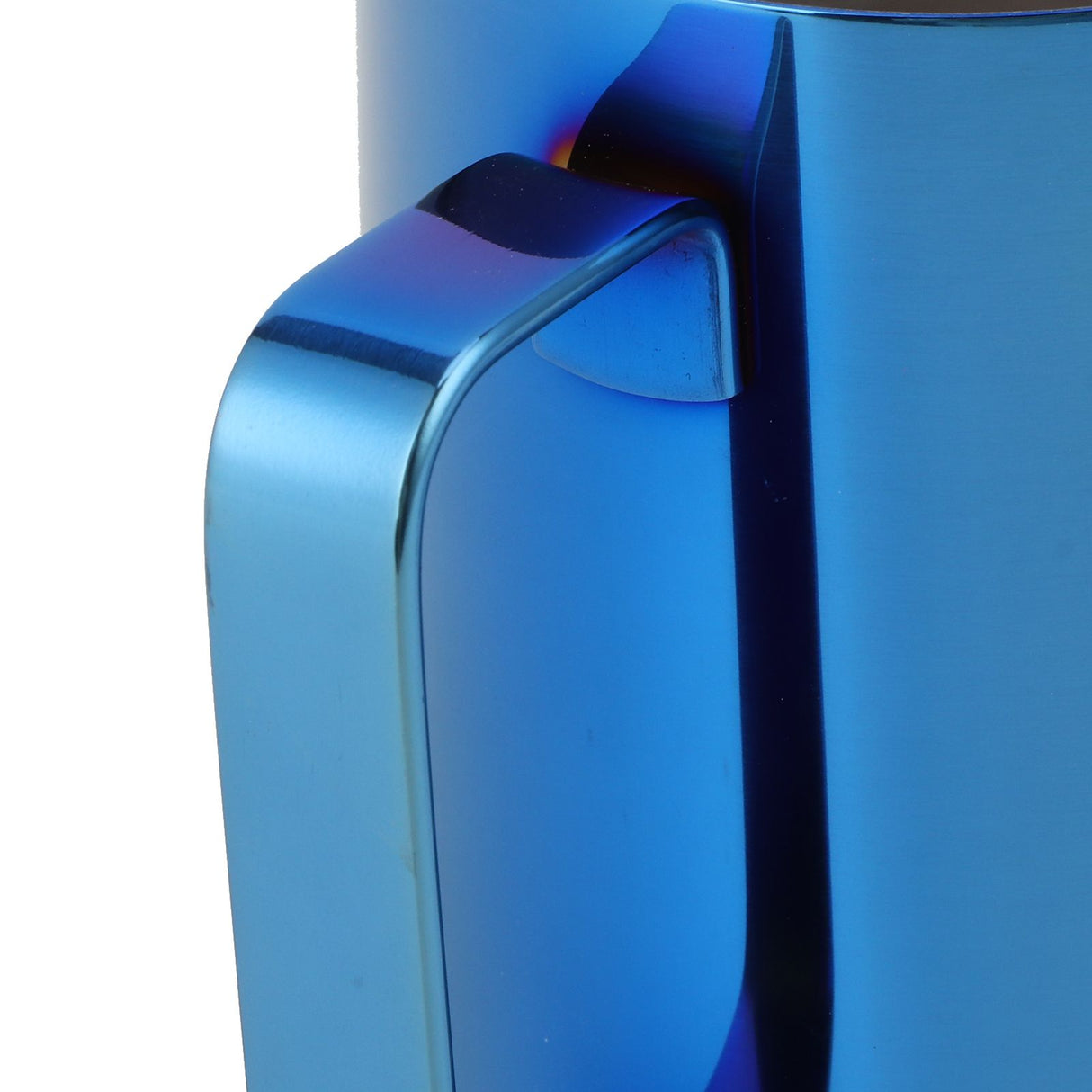 Coffee Art Pitcher Latte Milk Frothing Cup Pitcher Coffee Making Tool Supplies without Scale350ml Blue