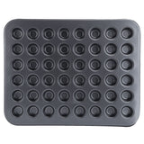 48Cup NonStick Mini Round Cupcake Pan Tray Baking Mould Bakeware Cooking Accessory - 45-Degree Angle