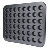 48Cup NonStick Mini Round Cupcake Pan Tray Baking Mould Bakeware Cooking Accessory - Rear View