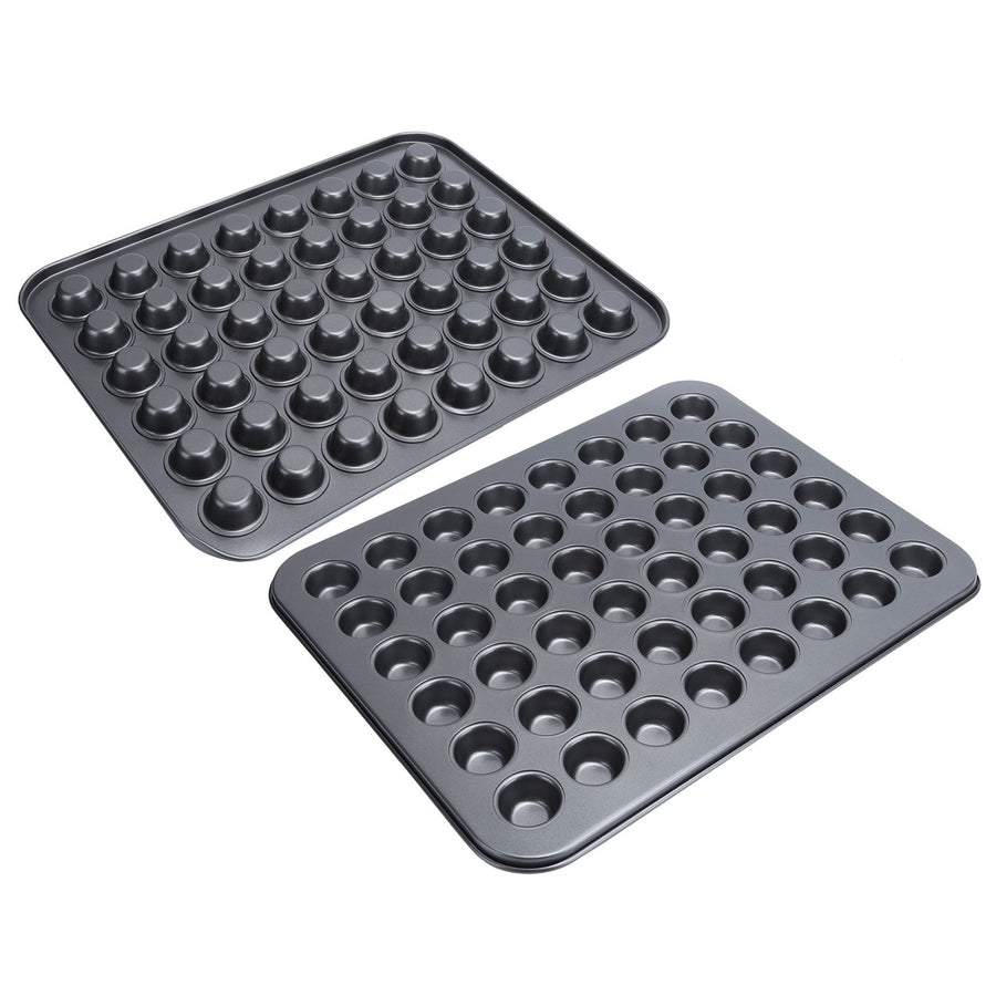 48Cup NonStick Mini Round Cupcake Pan Tray Baking Mould Bakeware Cooking Accessory