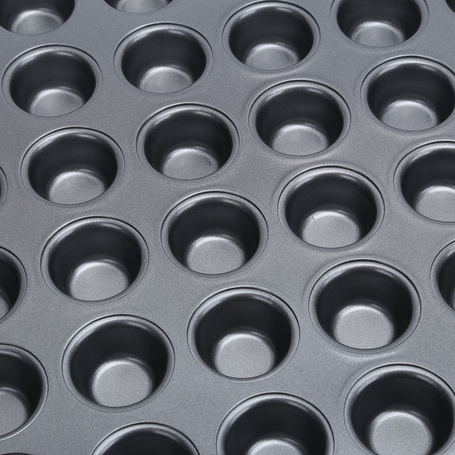 48Cup NonStick Mini Round Cupcake Pan Tray Baking Mould Bakeware Cooking Accessory