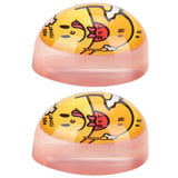 2Pcs Eggtimer Color Changing Resin Kitchen Timer for SoftBoiled Boiled Egg Cook Supplies - Top-Down View