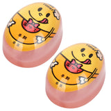 2Pcs Eggtimer Color Changing Resin Kitchen Timer for SoftBoiled Boiled Egg Cook Supplies