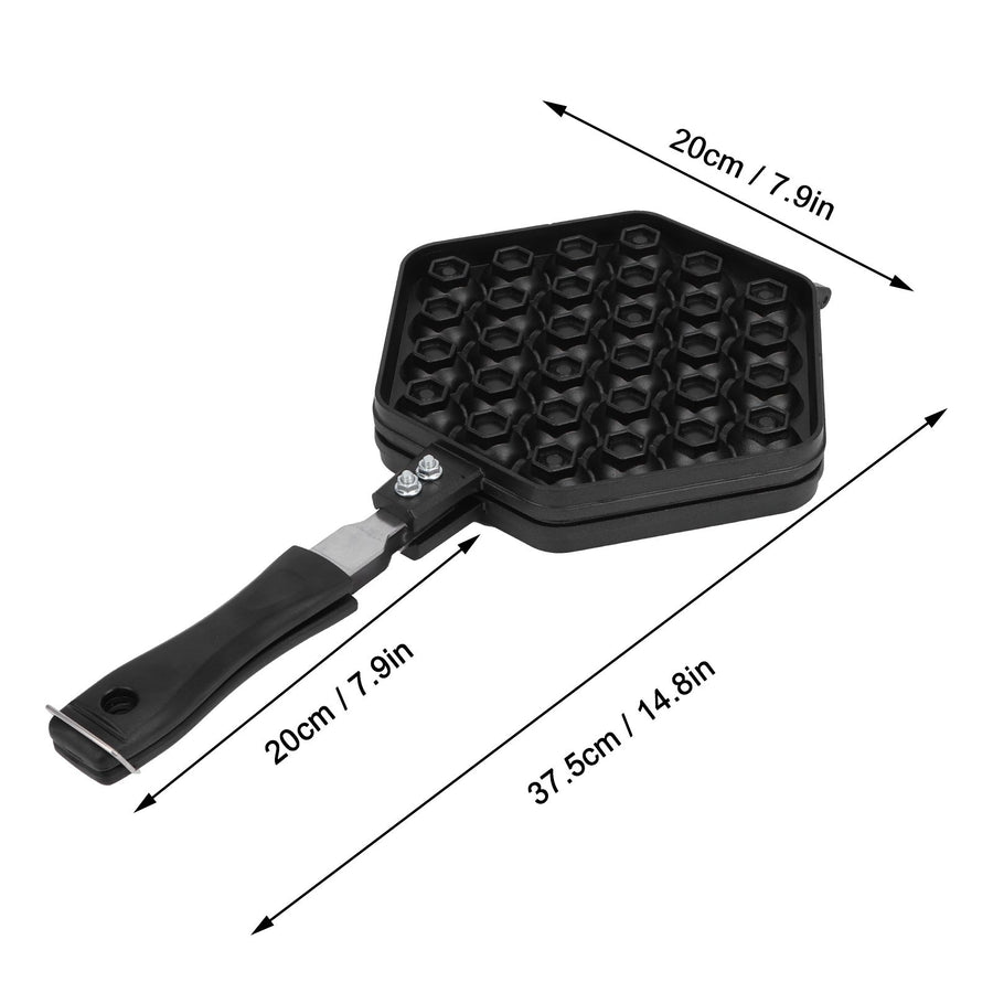 Egg Puff Pan with Handle NonStick Baking Maker Machine Kitchen Cooking Utensils
