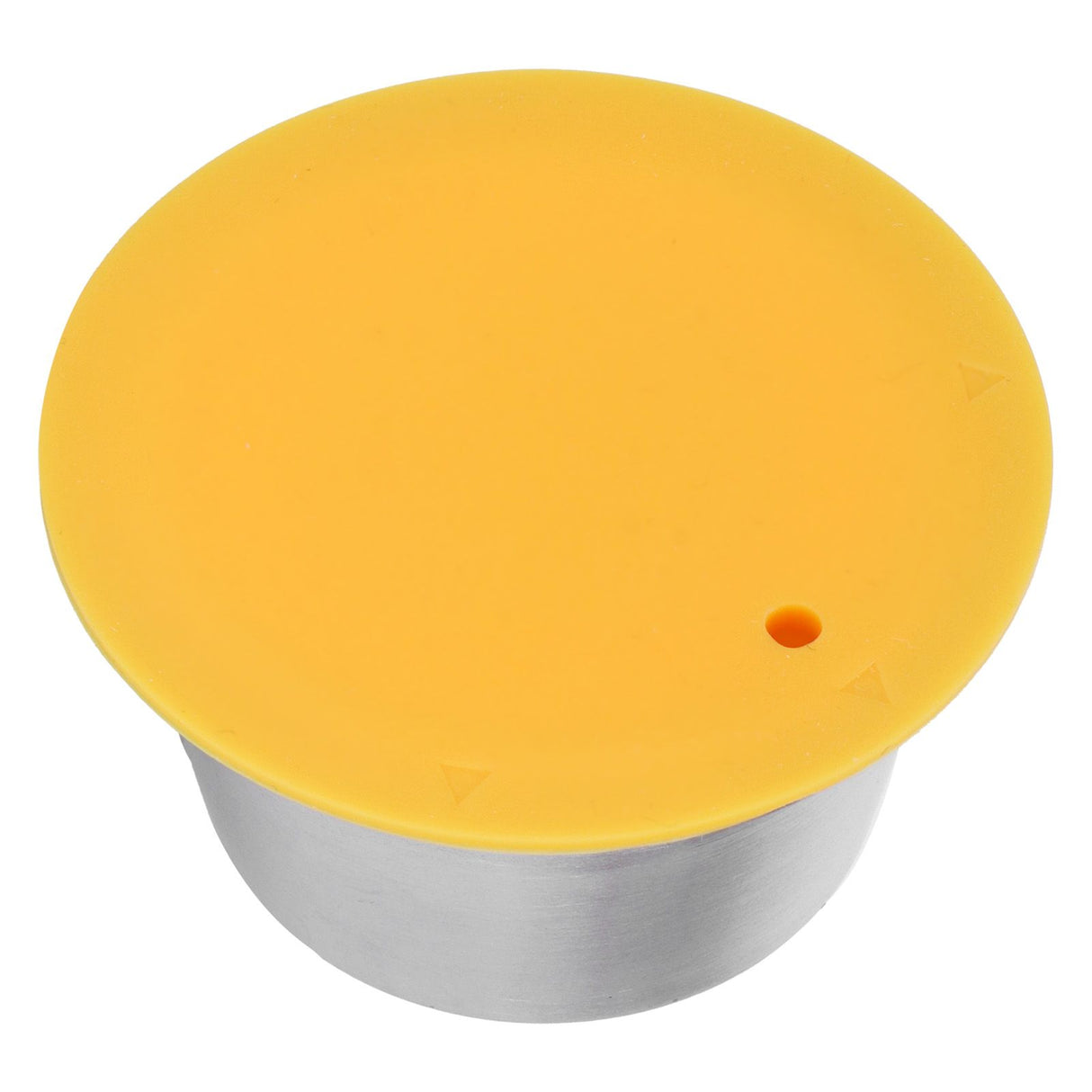 Coffee Capsule Stainless Steel Reusable Refillable Filter Cup for Dolce Gusto Coffee MakerYellow