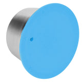 Coffee Capsule Stainless Steel Reusable Refillable Filter Cup for Dolce Gusto Coffee MakerBlue - Front View