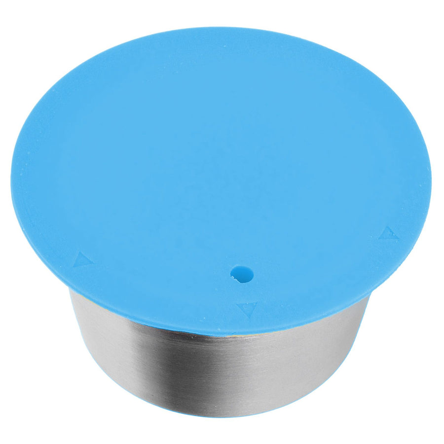 Coffee Capsule Stainless Steel Reusable Refillable Filter Cup for Dolce Gusto Coffee MakerBlue