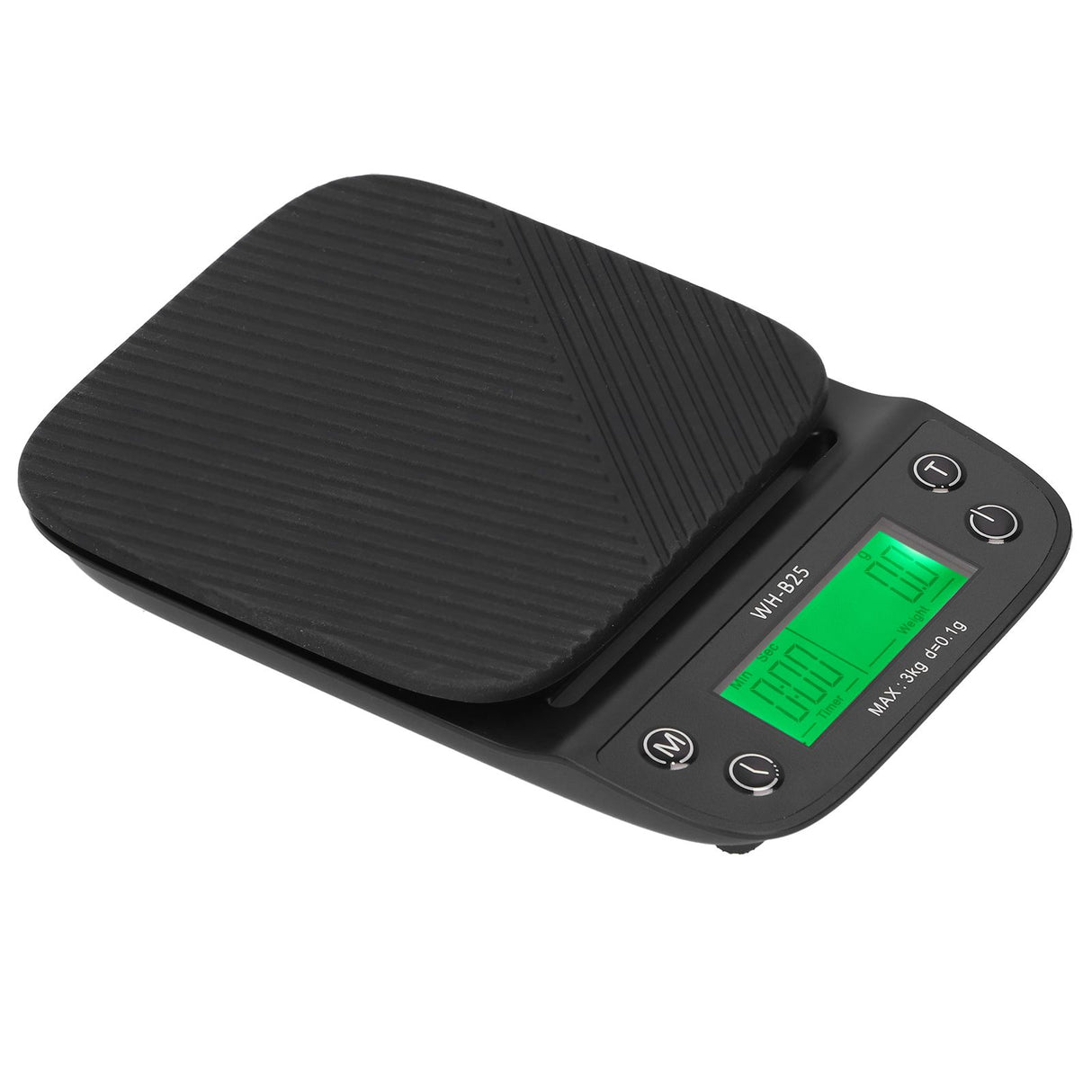 Coffee Kitchen Scale with Timer Food Baking 3KG Maximum Load LED Display Electronic Timing