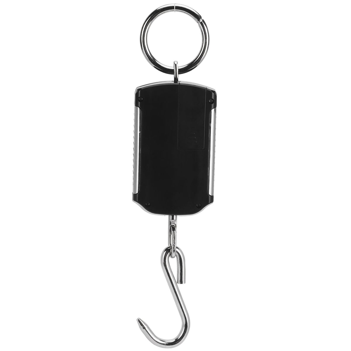 Portable Electronic Hanging Scale Digital LCD Backlit Display kg/lb/JIN 200KG W/HookSilver Frame