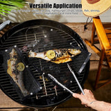 BBQ Grill Mesh Bag Non Stick High Temperature Resistance Grilling PTFE Bag for Outdoor Picnic