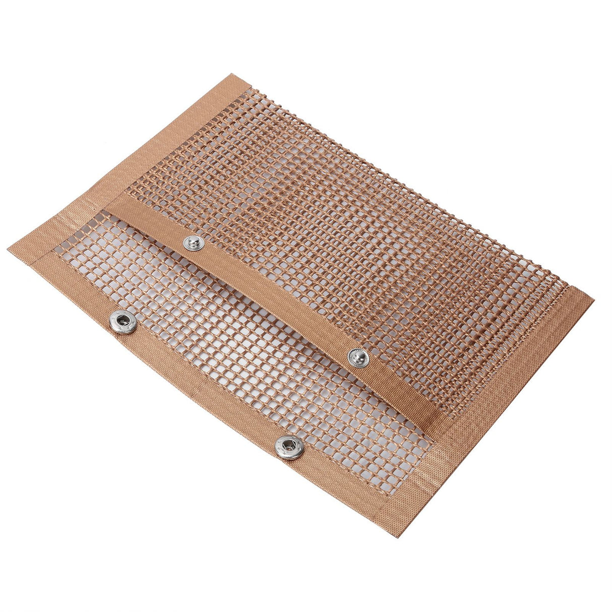 Non‑Stick Barbecue Baking Grilling PTFE Bag Heat‑Resistant Reusable Mesh for Picnic