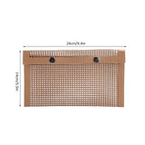 Non‑Stick Barbecue Baking Grilling PTFE Bag Heat‑Resistant Reusable Mesh for Picnic