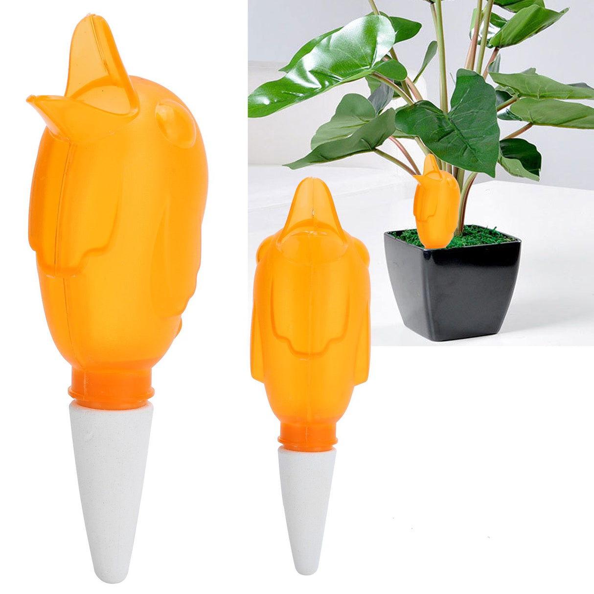 2Pcs Automatic Drip Irrigation System Dripping Water Spike Garden Watering Accessories