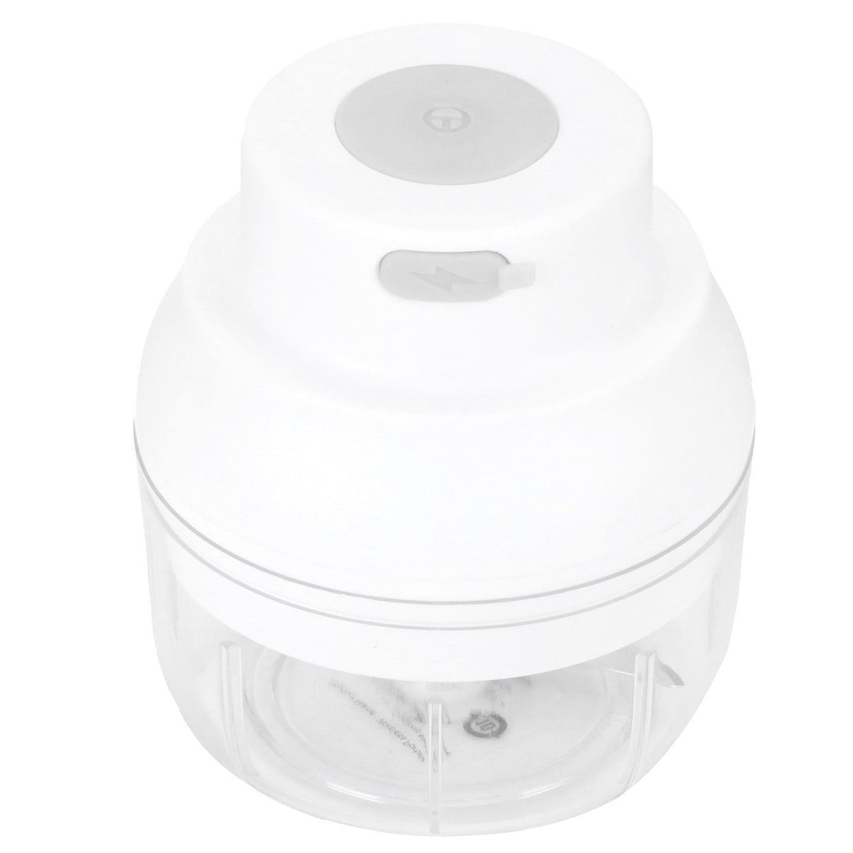 100ml USB Vegetable Cutter Mini Garlic Crusher Chopper Electric Garlic Masher Cooking AccessoryWhite