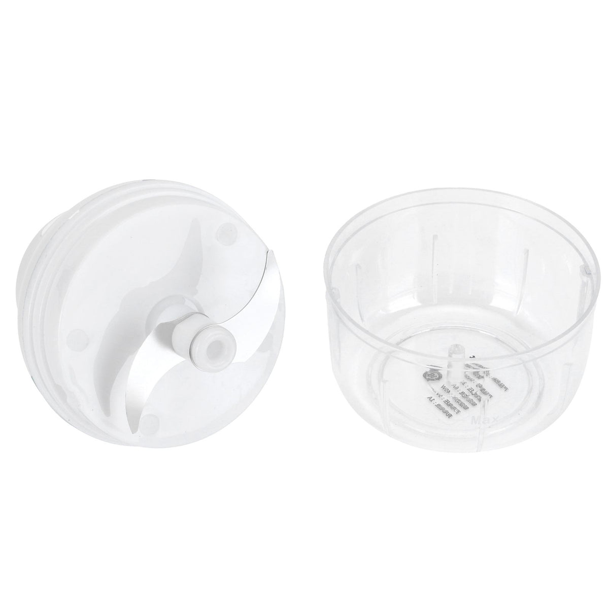 100ml USB Vegetable Cutter Mini Garlic Crusher Chopper Electric Garlic Masher Cooking AccessoryWhite