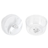100ml USB Vegetable Cutter Mini Garlic Crusher Chopper Electric Garlic Masher Cooking AccessoryWhite - Side View