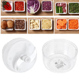 100ml USB Vegetable Cutter Mini Garlic Crusher Chopper Electric Garlic Masher Cooking AccessoryWhite
