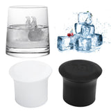 2Pcs Silicone Ice Cubes Tray Cartoon Animal Shape Ice Tubes Making Mold Kithcen Accessories