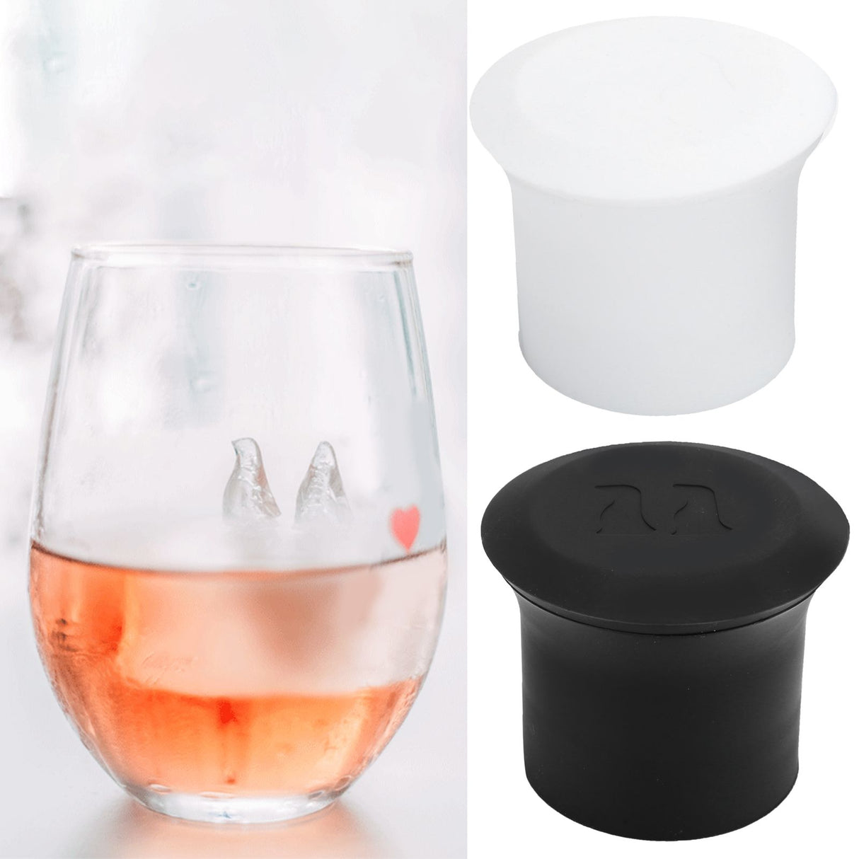 2Pcs Silicone Ice Cubes Tray Cartoon Animal Shape Ice Tubes Making Mold Kithcen Accessories