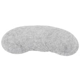 Soft Felt Plate Dividers Pan Separator Pads Cookware Bakeware Dish Pot Stacking ProtectorsGray 48PCS - Side View