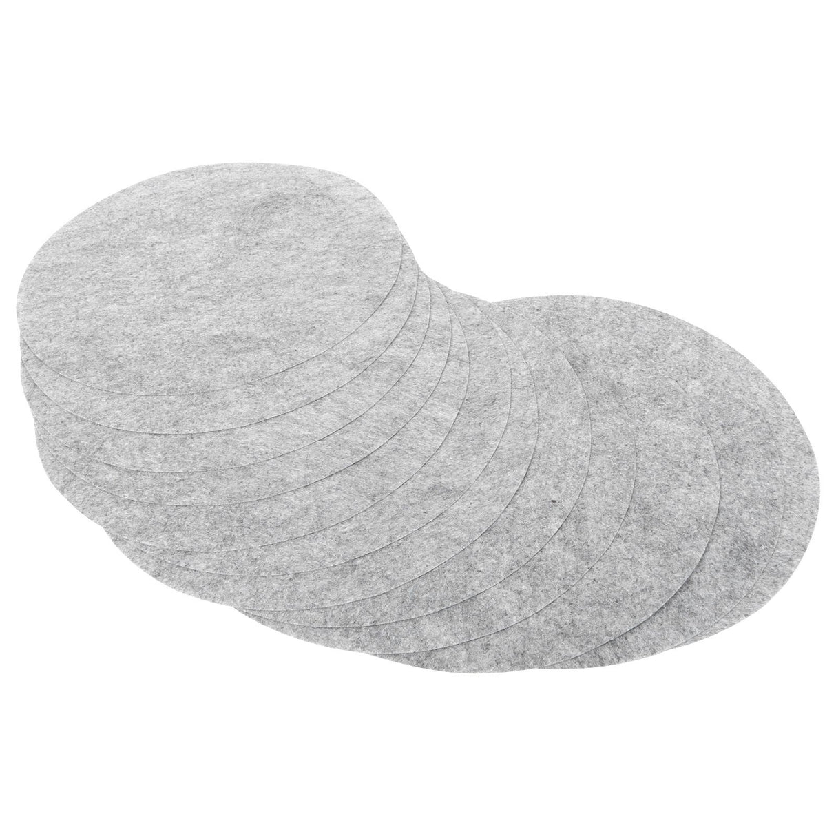 Soft Felt Plate Dividers Pan Separator Pads Cookware Bakeware Dish Pot Stacking ProtectorsGray 48PCS
