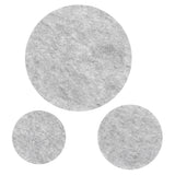 Soft Felt Plate Dividers Pan Separator Pads Cookware Bakeware Dish Pot Stacking ProtectorsGray 48PCS - Low Angle