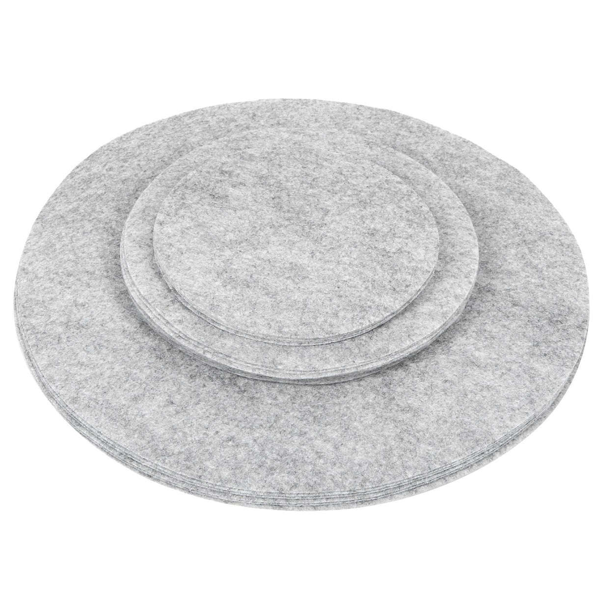 Soft Felt Plate Dividers Pan Separator Pads Cookware Bakeware Dish Pot Stacking ProtectorsGray 24PCS