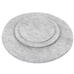 Soft Felt Plate Dividers Pan Separator Pads Cookware Bakeware Dish Pot Stacking ProtectorsGray 24PCS