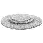 Soft Felt Plate Dividers Pan Separator Pads Cookware Bakeware Dish Pot Stacking ProtectorsGray 24PCS