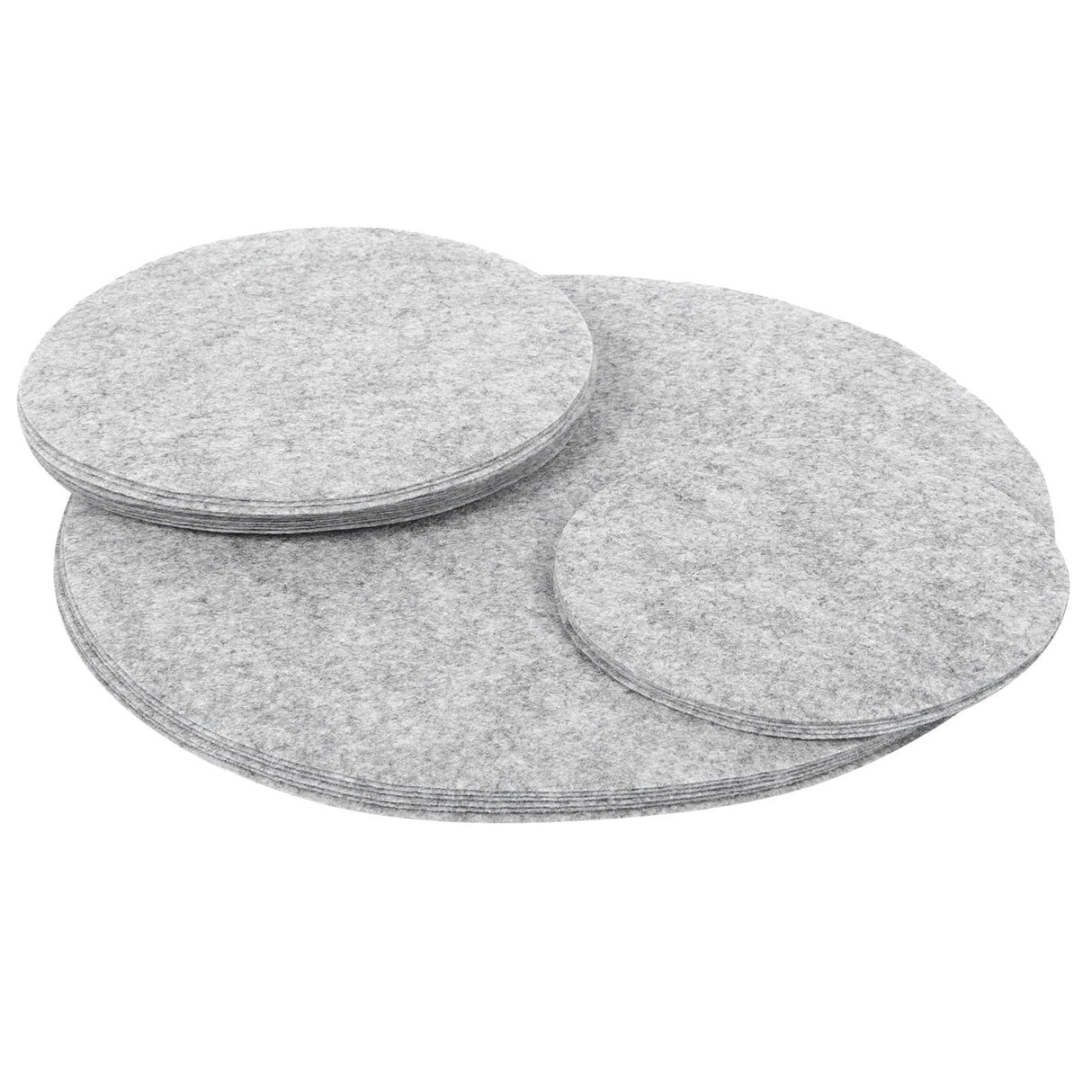 Soft Felt Plate Dividers Pan Separator Pads Cookware Bakeware Dish Pot Stacking ProtectorsGray 24PCS