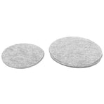 Soft Felt Plate Dividers Pan Separator Pads Cookware Bakeware Dish Pot Stacking ProtectorsGray 24PCS
