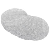 Soft Felt Plate Dividers Pan Separator Pads Cookware Bakeware Dish Pot Stacking ProtectorsGray 24PCS