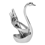 Stylish Tableware Storage Holder Rack Stainless Steel Fork Spoon Kitchen Tableware Set