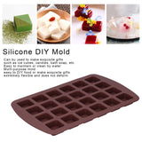 Candy Chocolate Mold Silicone 24 Grids Hand‑Made Cupcake Baking Mould Kitchen Utensils - Extra Image
