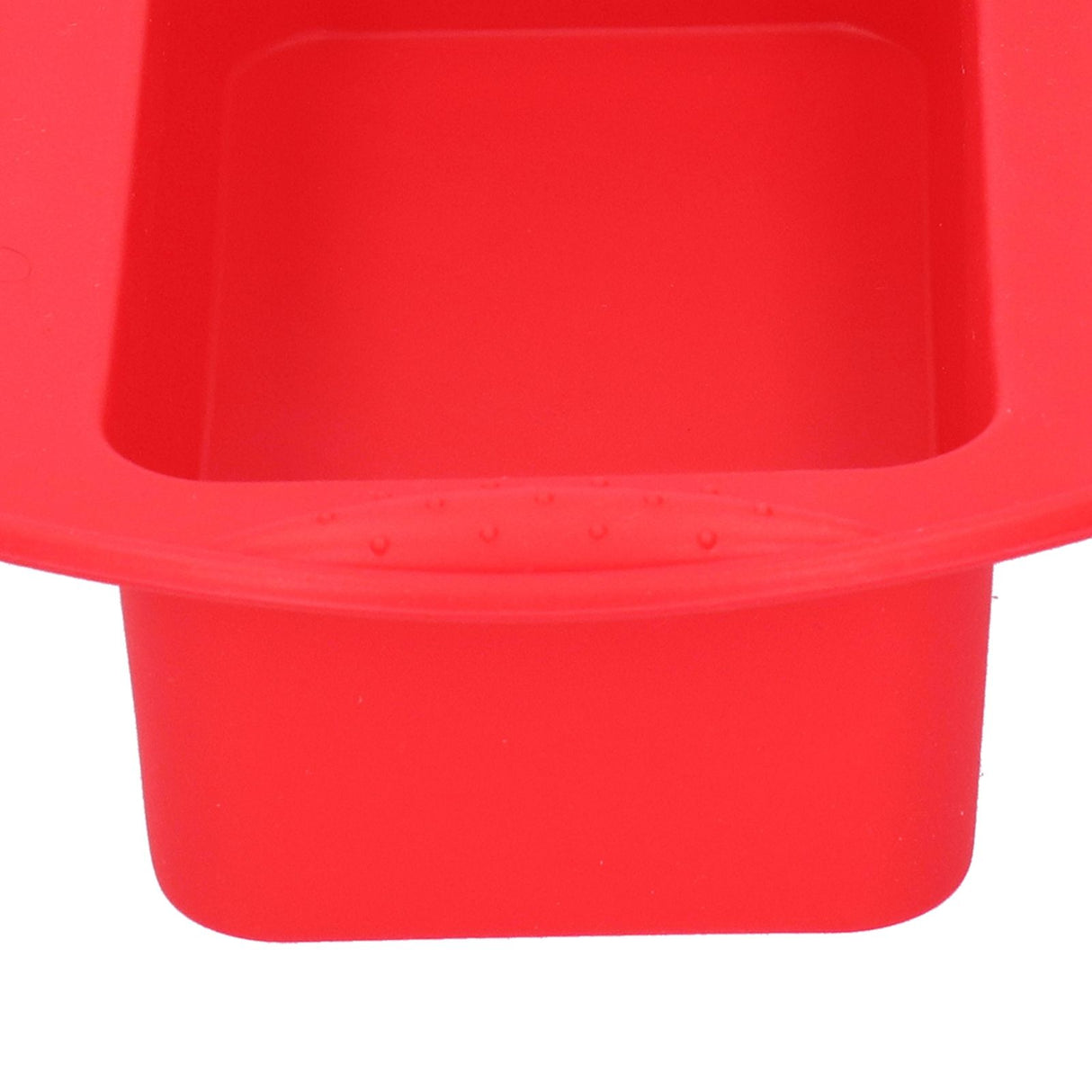 2Pcs Rectangle Silicone Cake Pan Bread Mold Baking Tool 2lb Cake Moulds Accessory Red