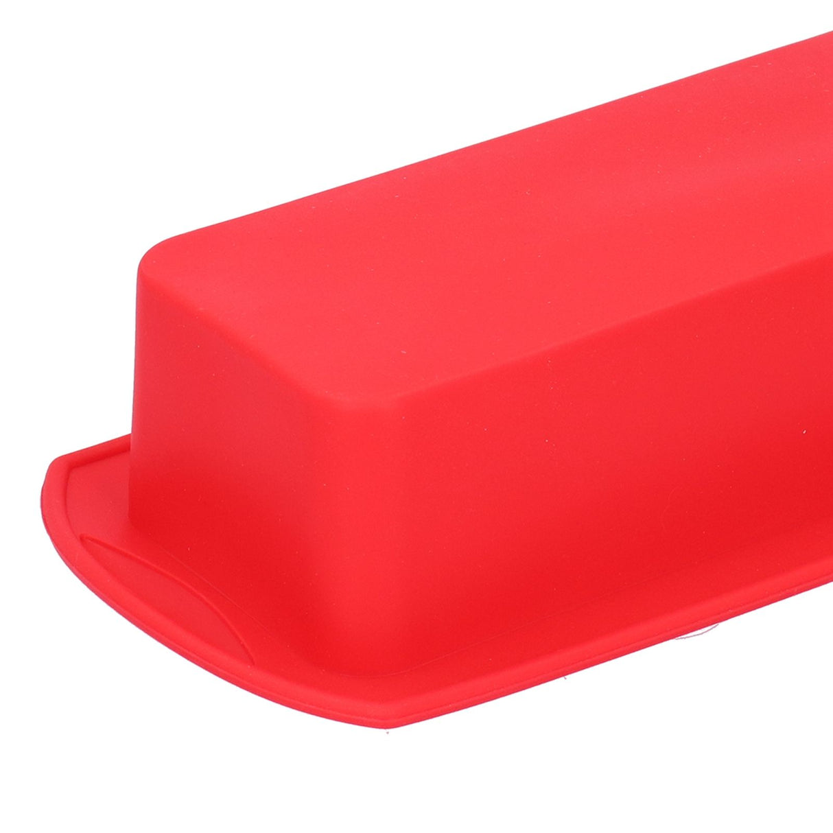 2Pcs Rectangle Silicone Cake Pan Bread Mold Baking Tool 2lb Cake Moulds Accessory Red