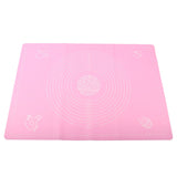 Silicone Knead Mat with Scale Chopping Board Nonslip Baking Tool Heat Resistant Oven Mat