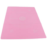 Silicone Knead Mat with Scale Chopping Board Nonslip Baking Tool Heat Resistant Oven Mat - 45-Degree Angle
